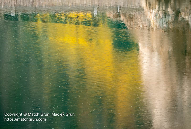3254-0013-Dam-Wall-And-Fall-Color-Reflections-Taylor-Reservoir